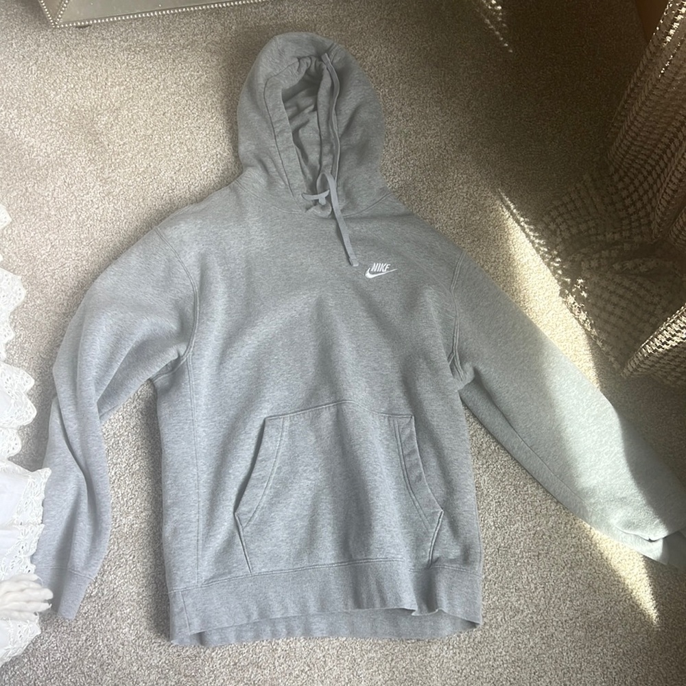 Grey Nike sweatshirt